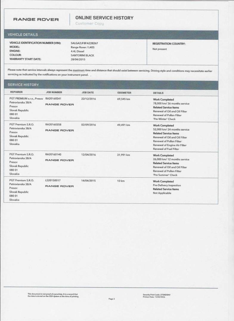 Land Rover Range Rover 4.4L SDV8 Vogue LWB – Obrázok 57
