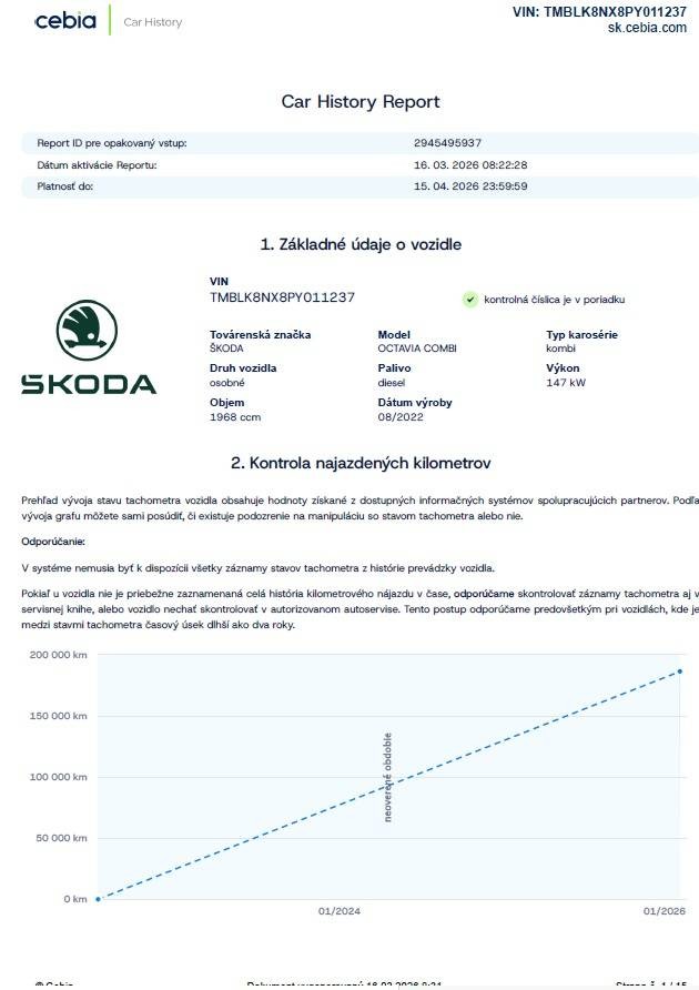 Škoda Octavia Combi 2.0 TDI Scout 4x4 DSG – Obrázok 33