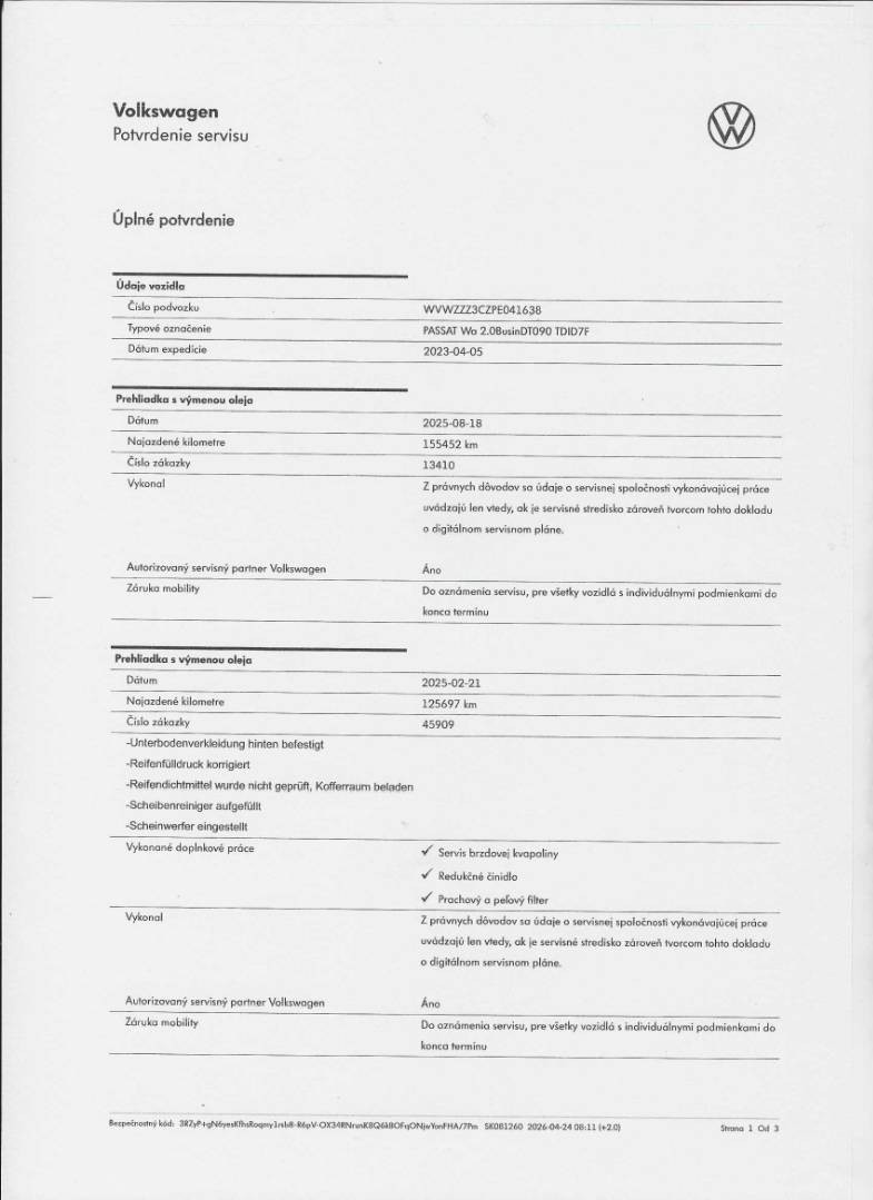Volkswagen Passat Variant 2.0 TDI DSG Business -NEBÚRANÉ – Obrázok 29