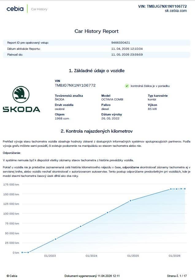 Škoda Octavia Combi 2.0 TDI SCR Ambition DSG – Obrázok 27