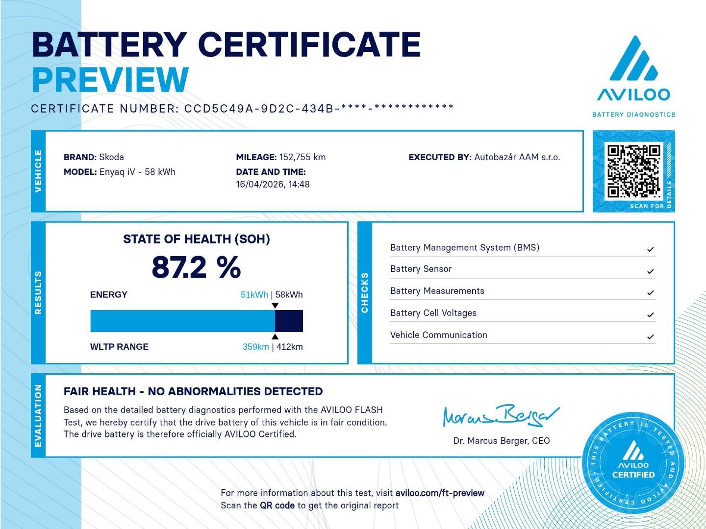 Škoda Enyaq iV 60 - Matrix -NEBÚRANÉ – Obrázok 17