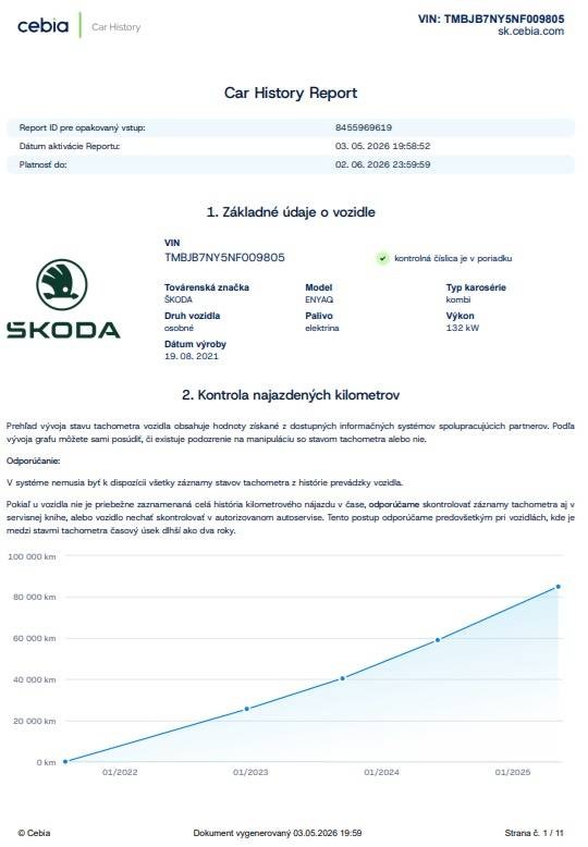 Škoda Enyaq iV 60 -NEBÚRANÉ – Obrázok 11