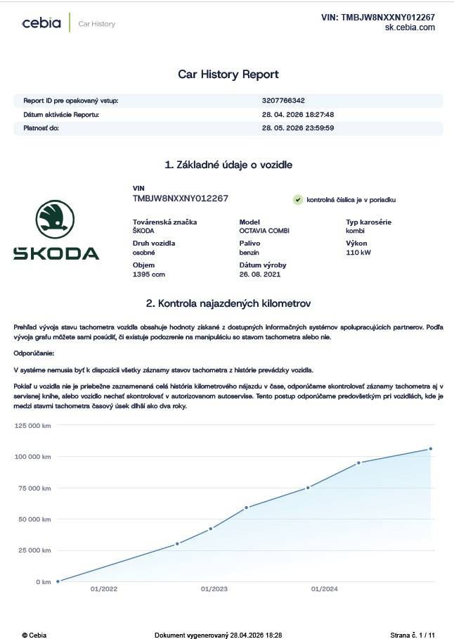 Škoda Octavia Combi iV RS 1.4 TSI PHEV DSG -NEBÚRANÉ – Obrázok 19