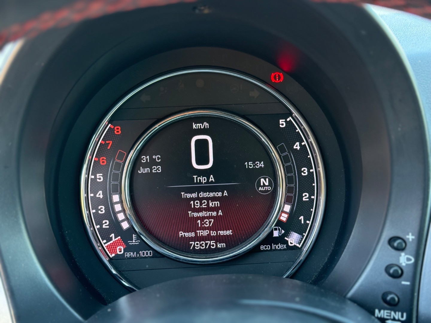 Fiat 500 1.2 FIRE - SPORT - Len 79t KM – Obrázok 12