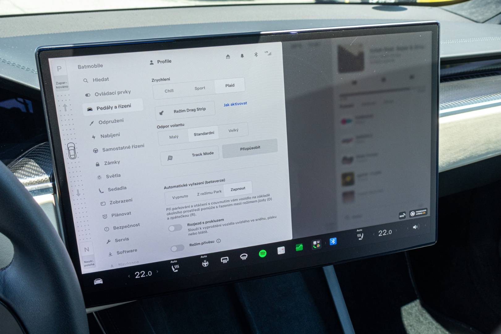 Tesla Model S PLAID -NEBÚRANÉ – Obrázok 24