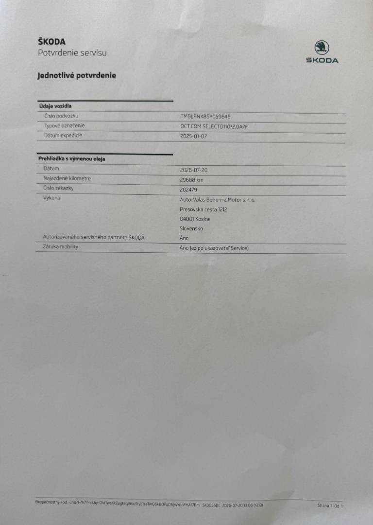Škoda Octavia Combi 2.0 TDI DSG Selection+ / NEBÚRANÉ / Po servise – Obrázok 24