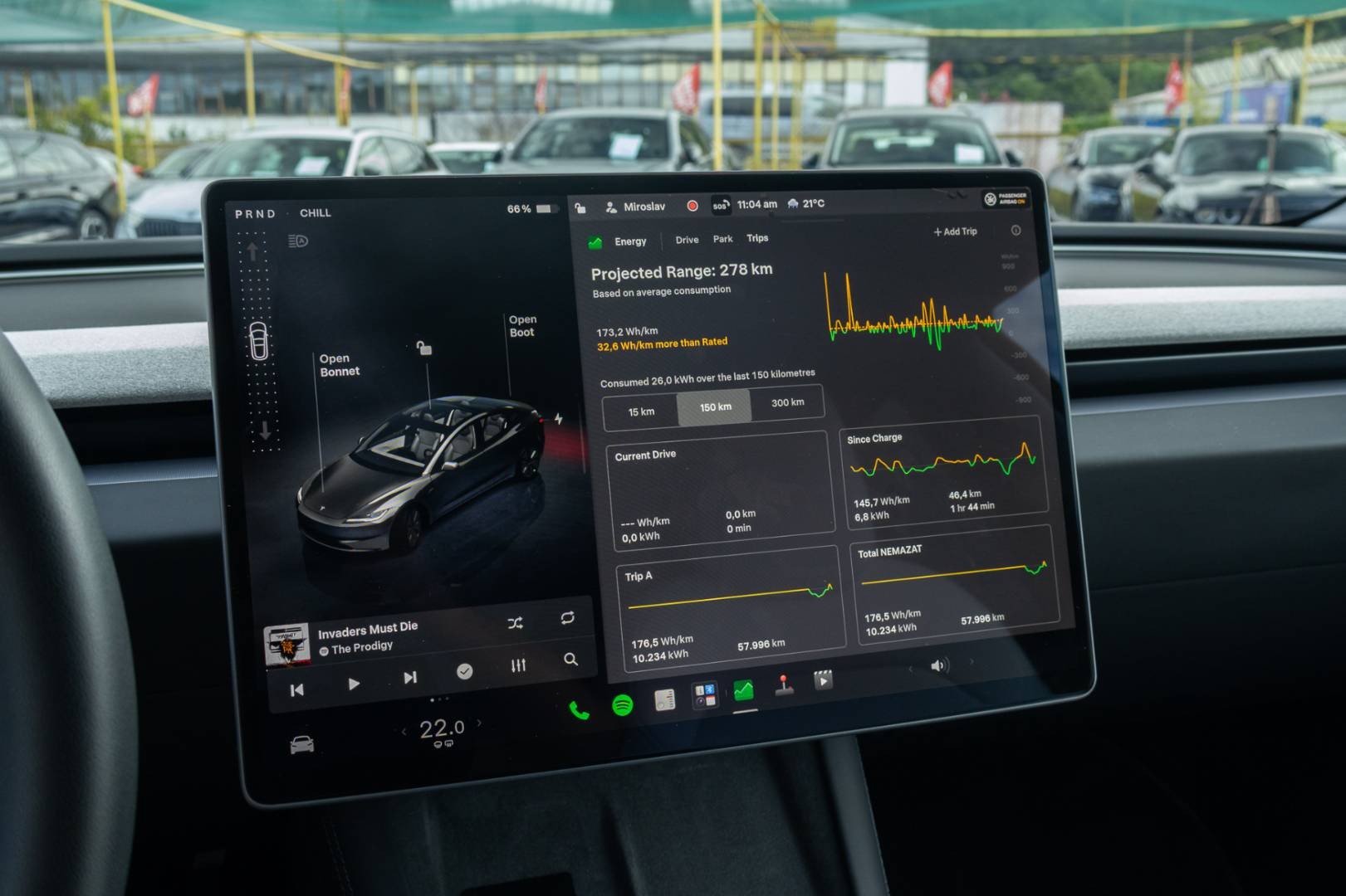 Tesla Model 3 LR DUAL MOTOR - PPF / NEBÚRANÉ – Obrázok 22