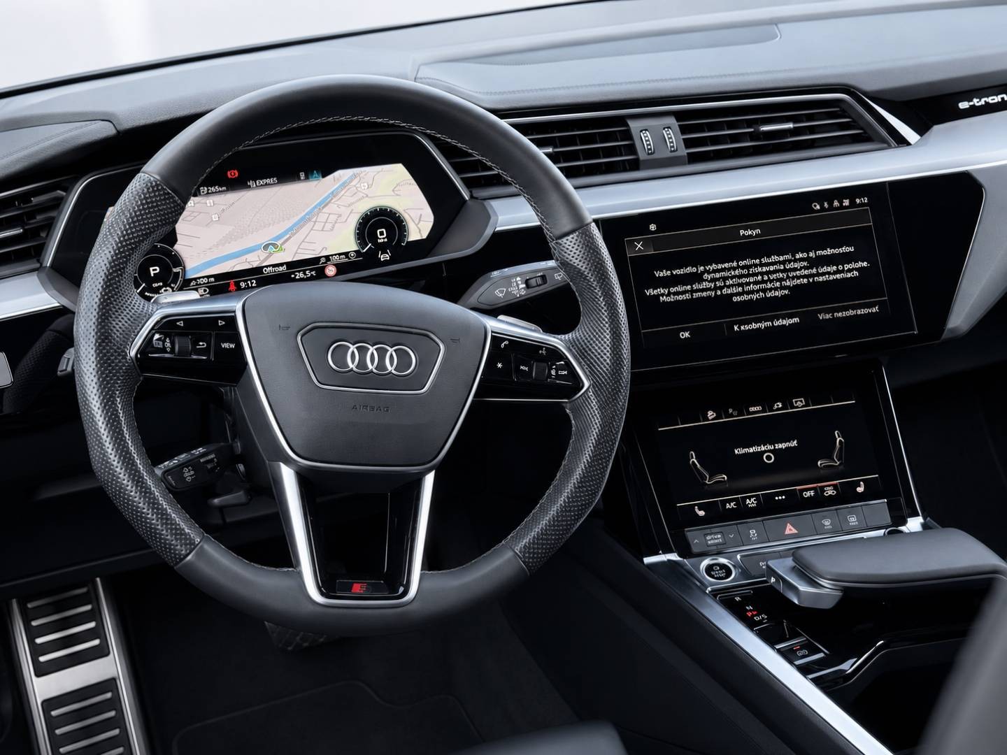Audi E-tron 55 Quattro S-LINE -NEBÚRANÉ – Obrázok 7