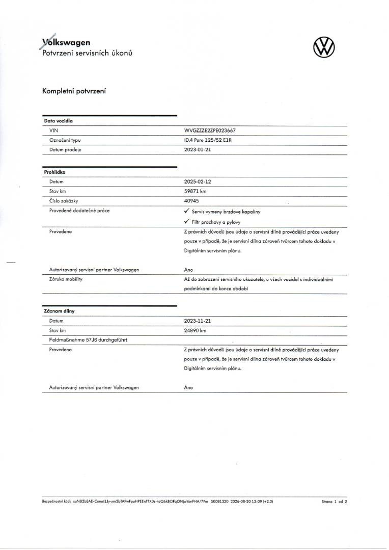 Volkswagen ID.4 Pure Performance 52 kWh – Obrázok 22