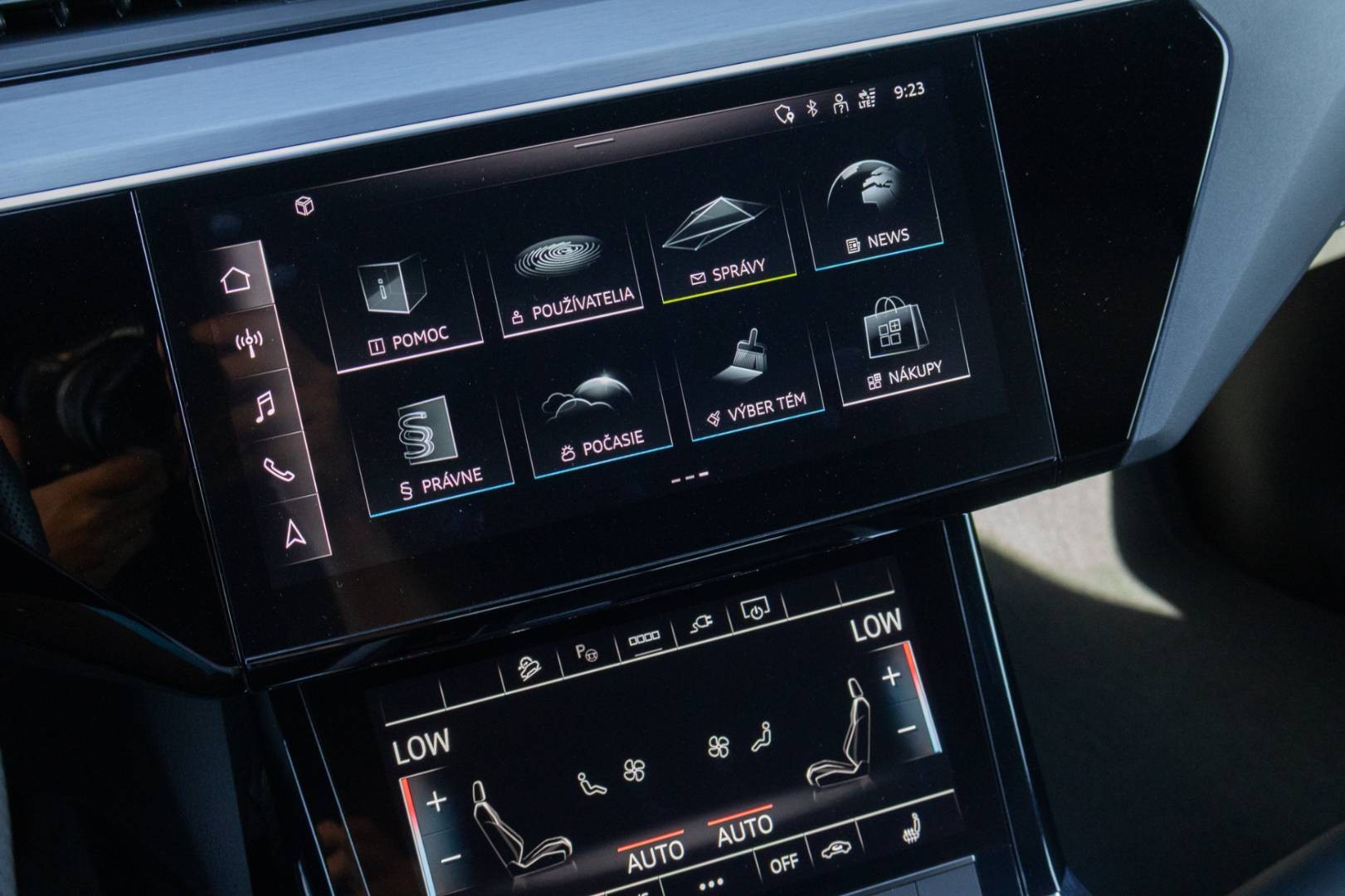 Audi E-tron 55 Quattro S-LINE -NEBÚRANÉ – Obrázok 26