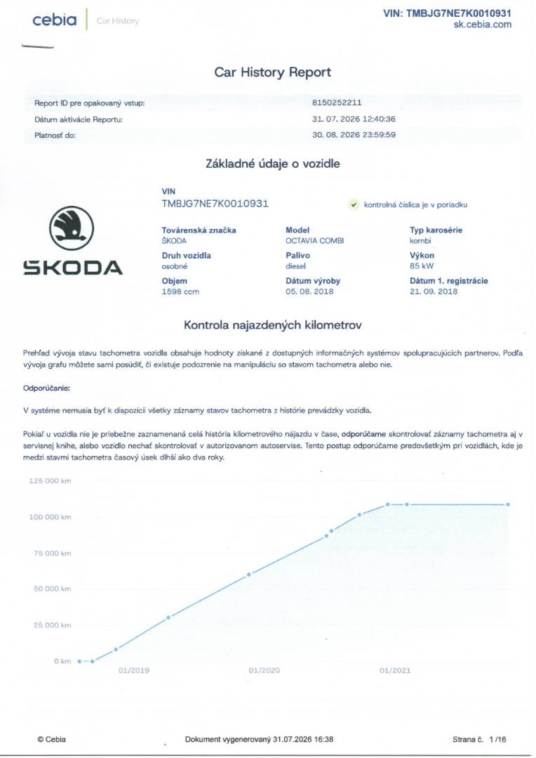 Škoda Octavia Combi 1.6 TDI 115k Style EU6 – Obrázok 24