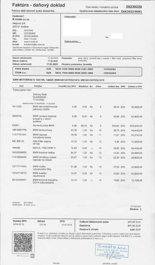 BMW S 1000 RR MAX VÝBAVA / PO SERVISE / TRIKOLORA – Obrázok 25